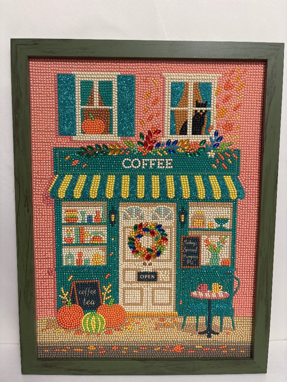 Diamond Painting Framed- Fall/Halloween Decor